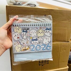 Chiikawa 2026 desktop calendar